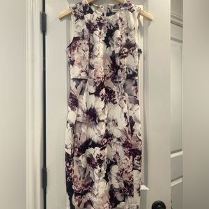 Calvin Klein floral dress size 4